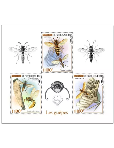 n° 3200/3202  - Timbre TCHAD Poste