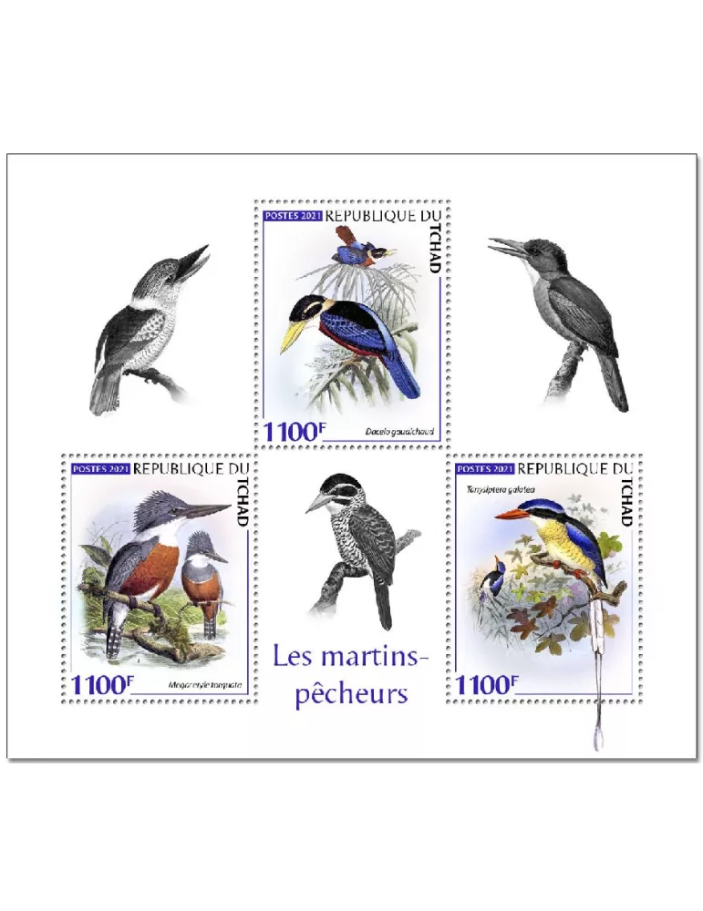 n° 3209/3211  - Timbre TCHAD Poste