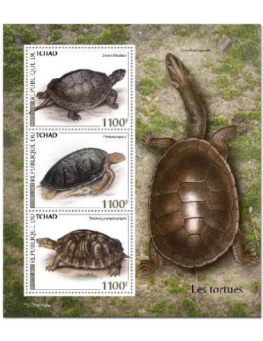 n° 3218/3220  - Timbre TCHAD Poste