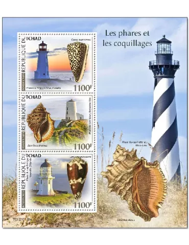 n° 3221/3223  - Timbre TCHAD Poste