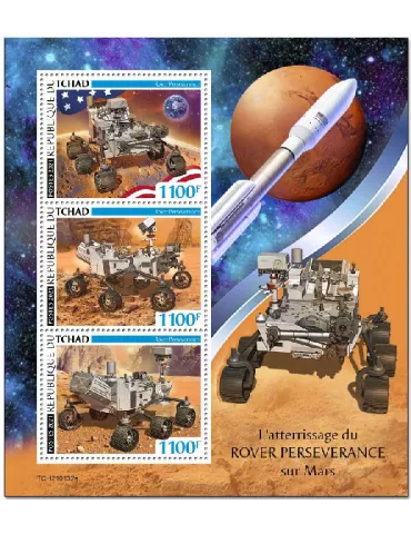 n° 3259/3261  - Timbre TCHAD Poste