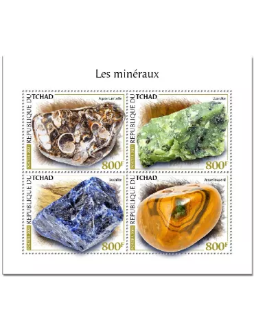 n° 3288/3291  - Timbre TCHAD Poste