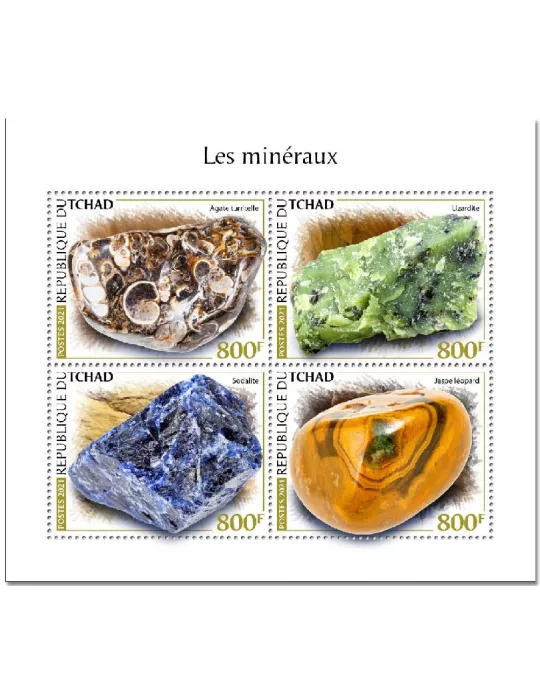 n° 3288/3291  - Timbre TCHAD Poste