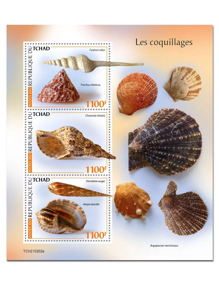 n° 3292/3294  - Timbre TCHAD Poste