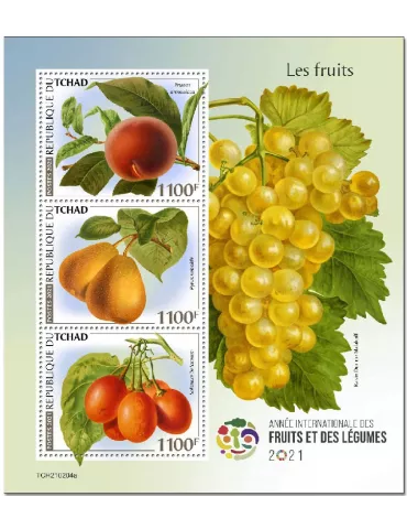 n° 3299/3301  - Timbre TCHAD Poste