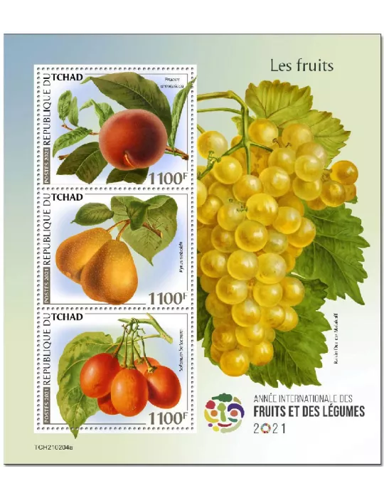 n° 3299/3301  - Timbre TCHAD Poste