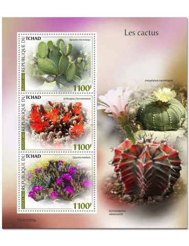 n° 3302/3304  - Timbre TCHAD Poste