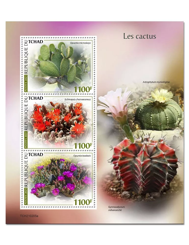 n° 3302/3304  - Timbre TCHAD Poste