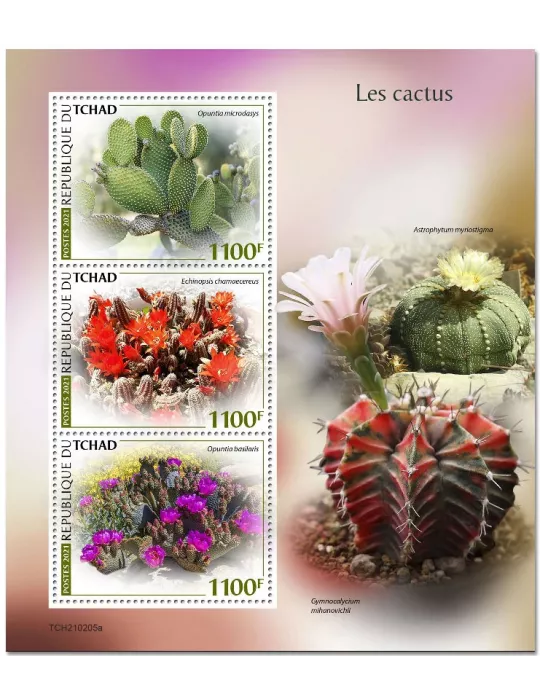 n° 3302/3304  - Timbre TCHAD Poste