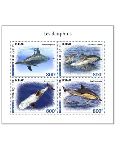 n° 3317/3320  - Timbre TCHAD Poste
