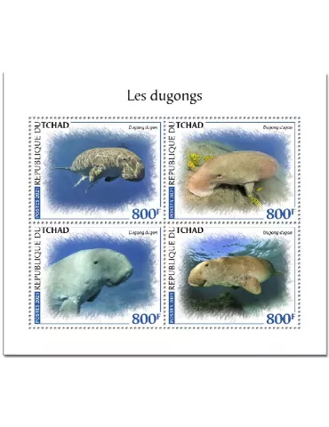 n° 3321/3324  - Timbre TCHAD Poste