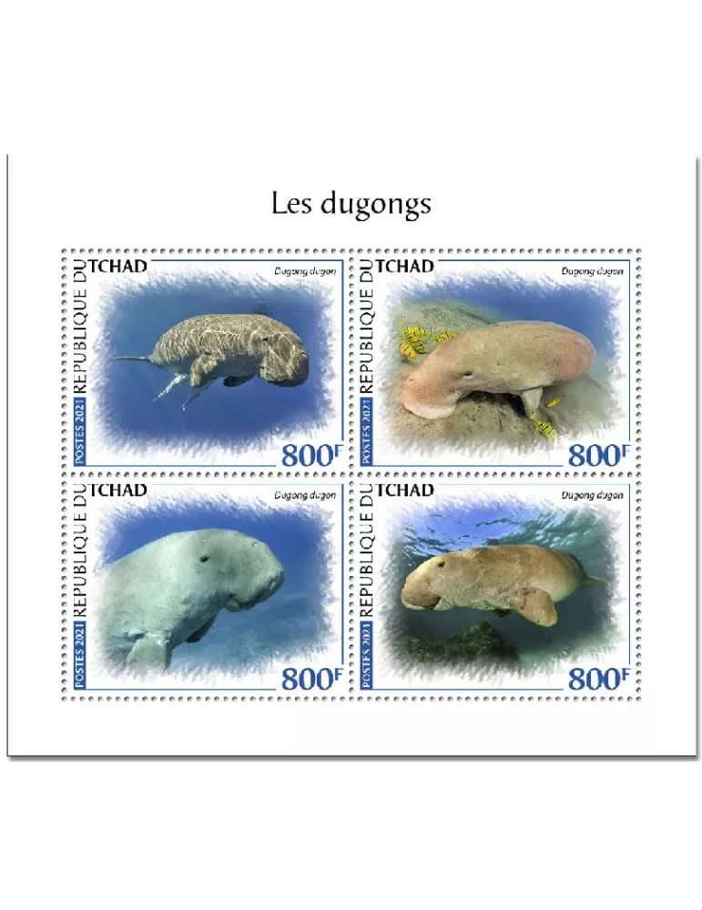 n° 3321/3324  - Timbre TCHAD Poste