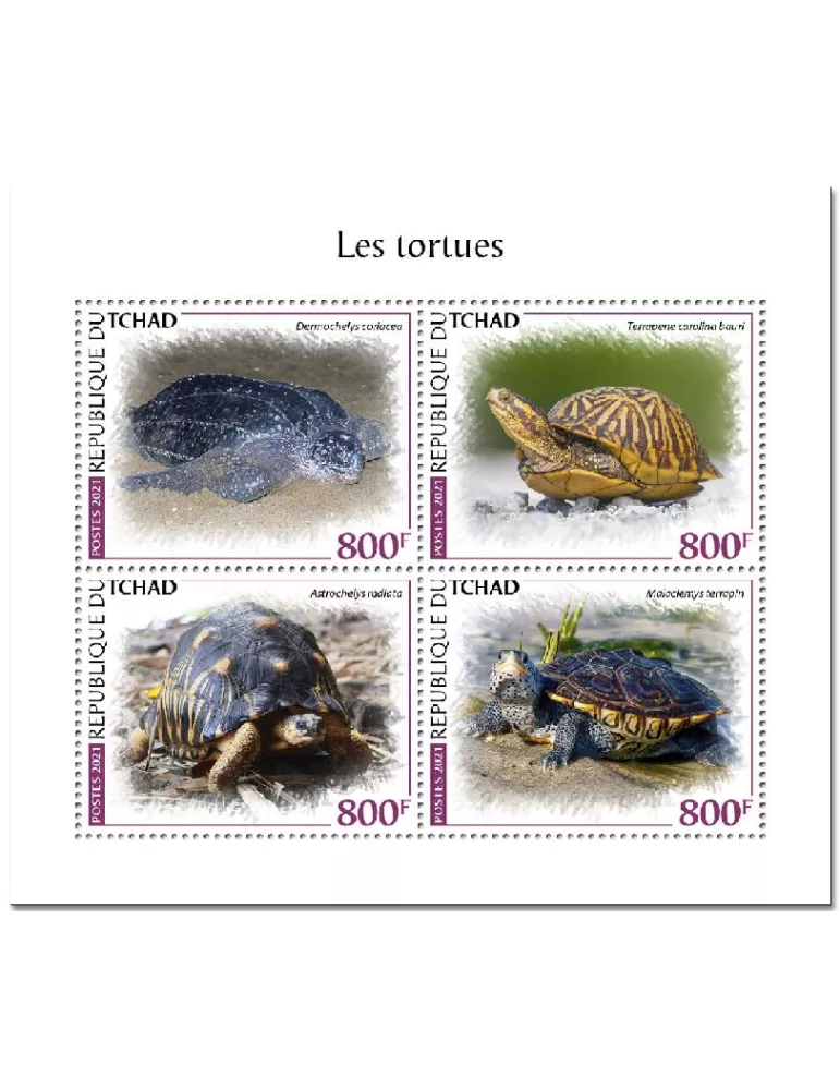 n° 3329/3332  - Timbre TCHAD Poste