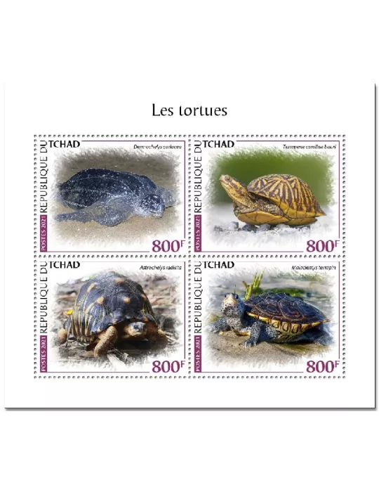 n° 3329/3332  - Timbre TCHAD Poste