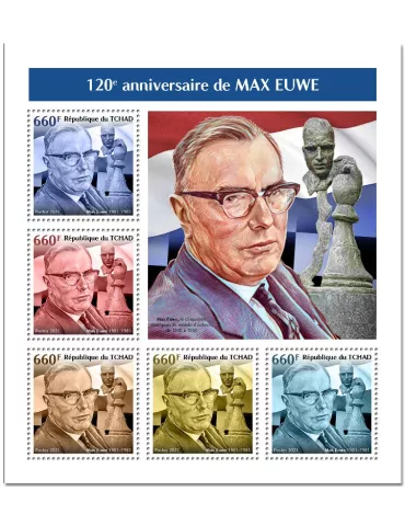 n° 3451/3455  - Timbre TCHAD Poste