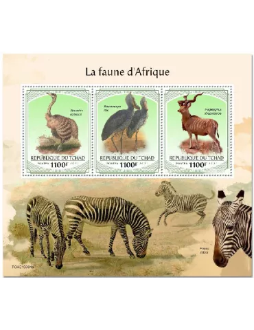 n° 3479/3481  - Timbre TCHAD Poste