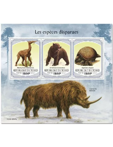 n° 3488/3490  - Timbre TCHAD Poste
