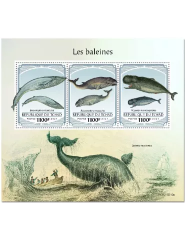 n° 3497/3499  - Timbre TCHAD Poste