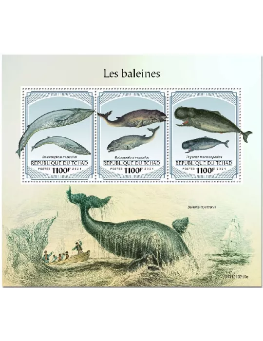 n° 3497/3499  - Timbre TCHAD Poste