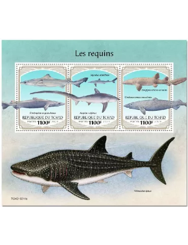 n° 3500/3502  - Timbre TCHAD Poste