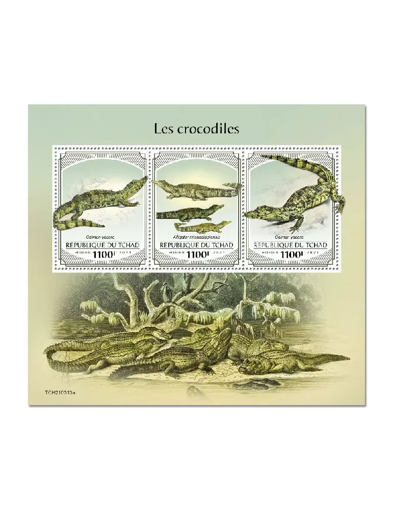 n° 3506/3508  - Timbre TCHAD Poste