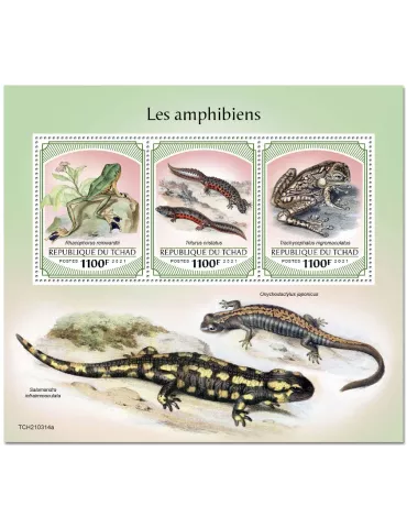 n° 3509/3511  - Timbre TCHAD Poste