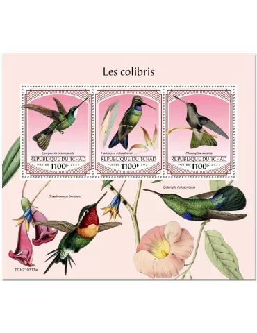 n° 3518/3520  - Timbre TCHAD Poste