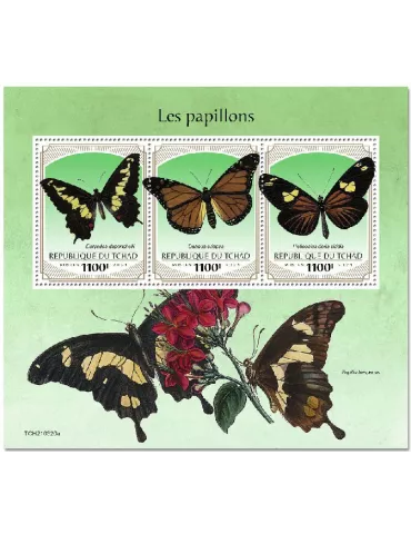 n° 3527/3529  - Timbre TCHAD Poste