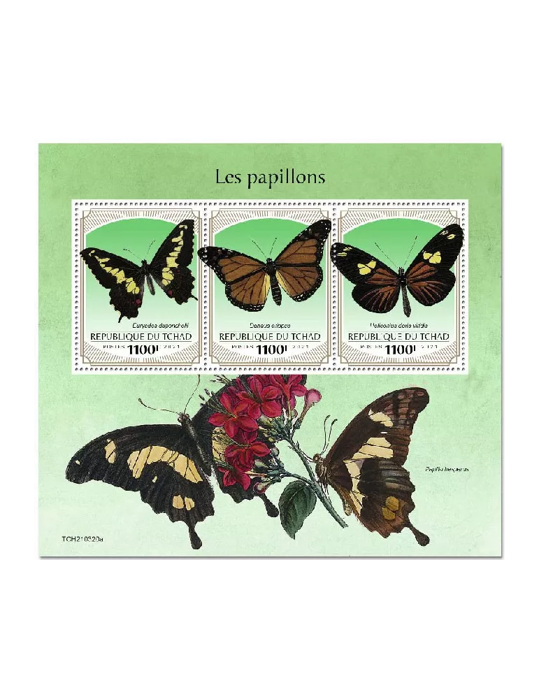 n° 3527/3529  - Timbre TCHAD Poste