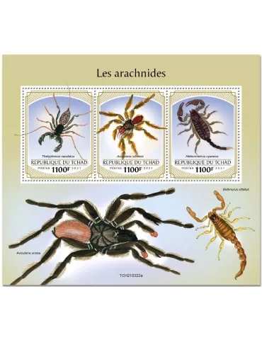 n° 3533/3535  - Timbre TCHAD Poste
