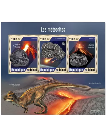 n° 3539/3541  - Timbre TCHAD Poste