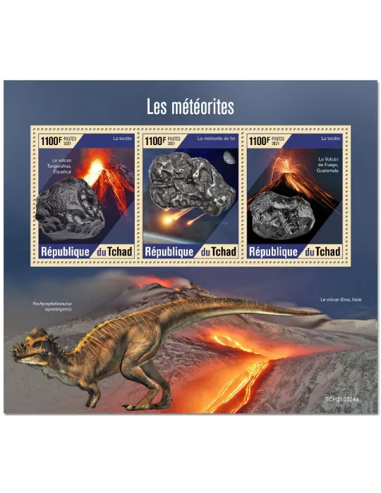 n° 3539/3541  - Timbre TCHAD Poste