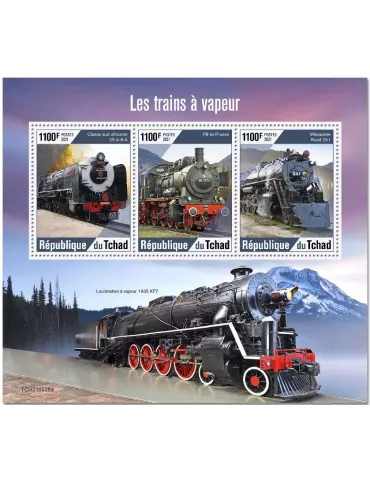 n° 3553/3555  - Timbre TCHAD Poste