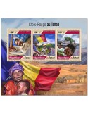 n° 3571/3573  - Timbre TCHAD Poste