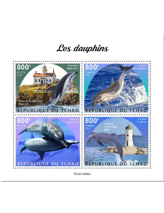 n° 3645/3648  - Timbre TCHAD Poste