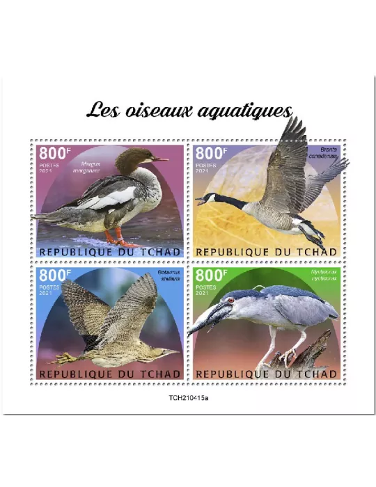 n° 3677/3680  - Timbre TCHAD Poste