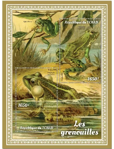 n° 3691/3692  - Timbre TCHAD Poste