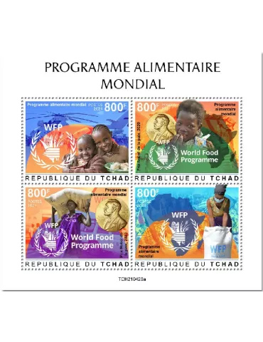 n° 3712/3715  - Timbre TCHAD Poste