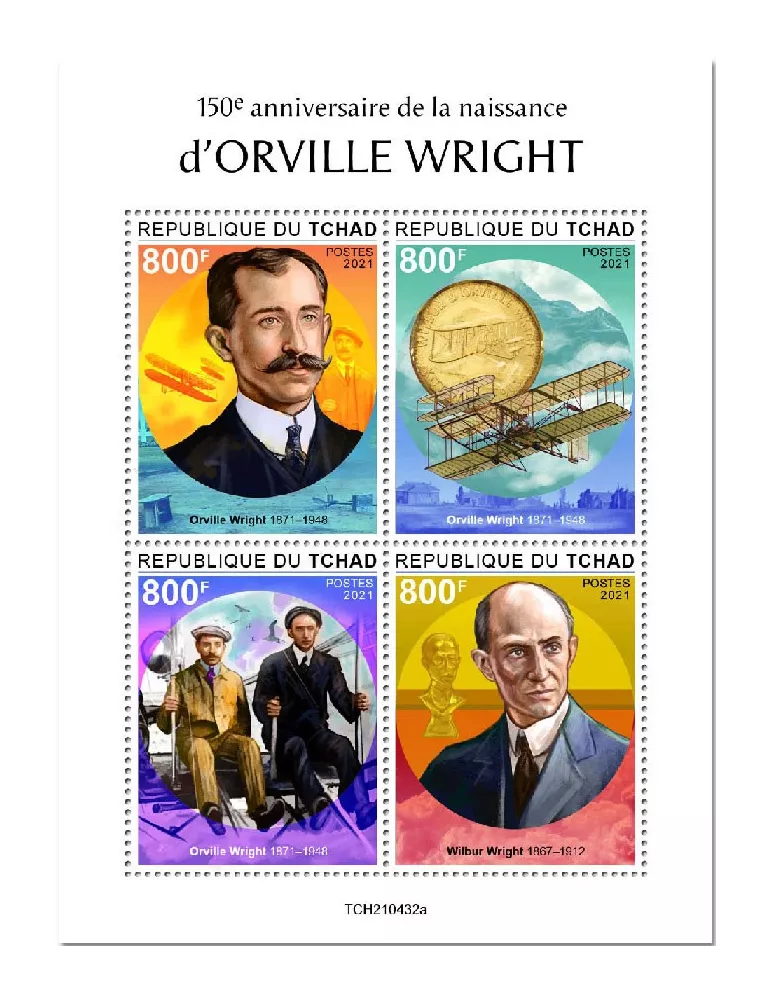 n° 3736/3739  - Timbre TCHAD Poste