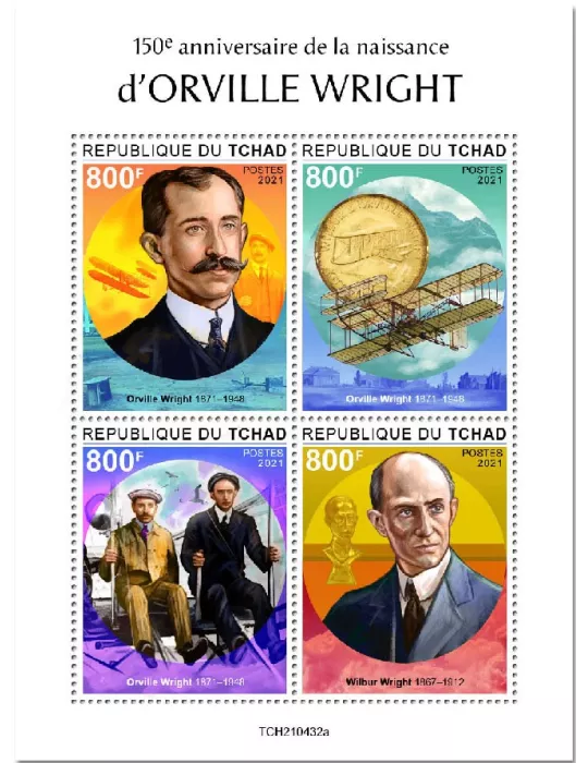 n° 3736/3739  - Timbre TCHAD Poste
