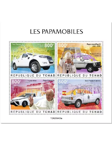 n° 3748/3751  - Timbre TCHAD Poste
