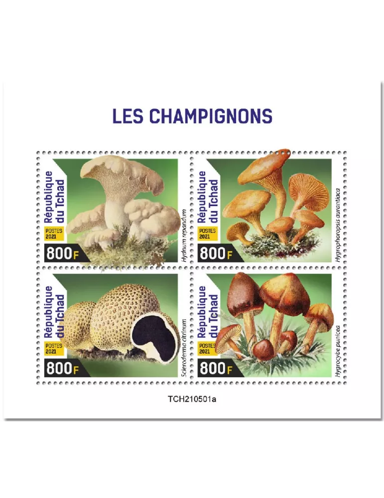 n° 3790/3793  - Timbre TCHAD Poste