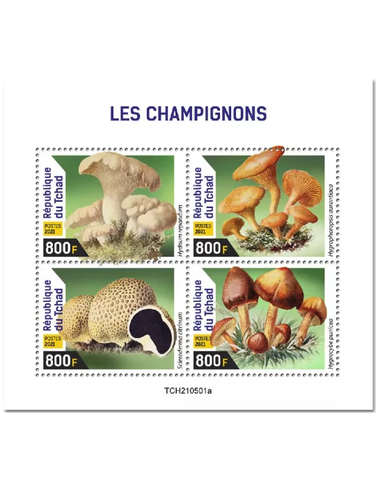 n° 3790/3793  - Timbre TCHAD Poste