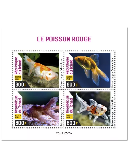 n° 3806/3809  - Timbre TCHAD Poste