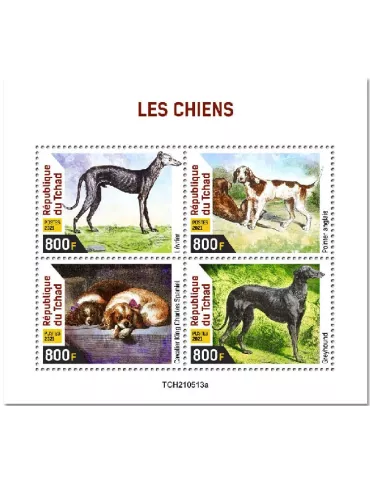 n° 3838/3841  - Timbre TCHAD Poste