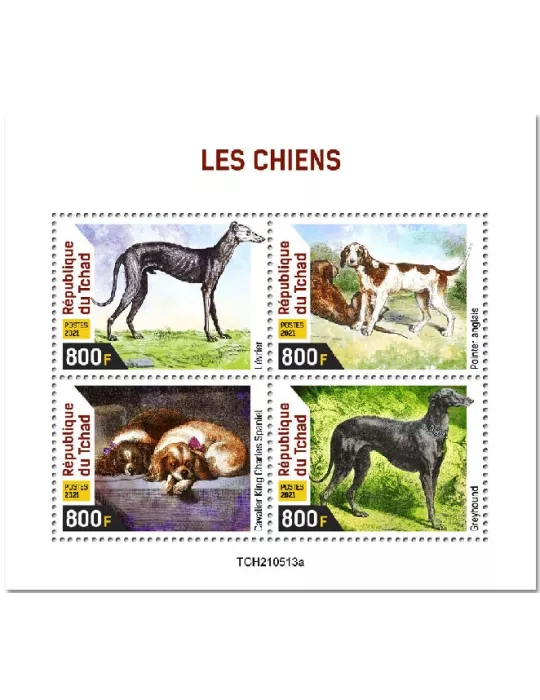 n° 3838/3841  - Timbre TCHAD Poste