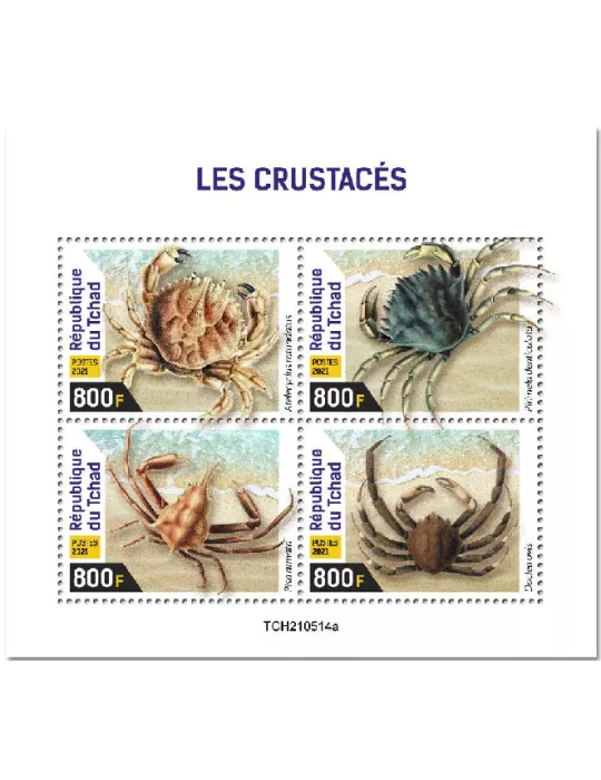 n° 3842/3845  - Timbre TCHAD Poste
