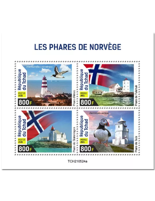 n° 3882/3885  - Timbre TCHAD Poste