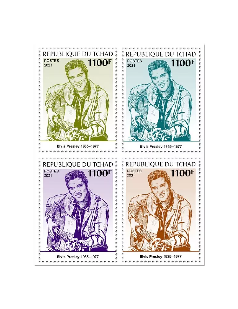 n° 3910/3913  - Timbre TCHAD Poste