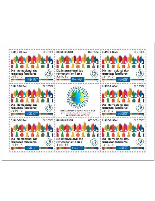 n° F8734A  - Timbre GUINEE-BISSAU Poste